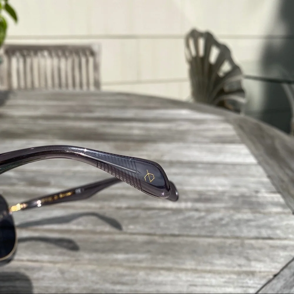 🕶 RAG & BONE YELLOW BLUE MIRRORED AVIATOR SUNNIES
